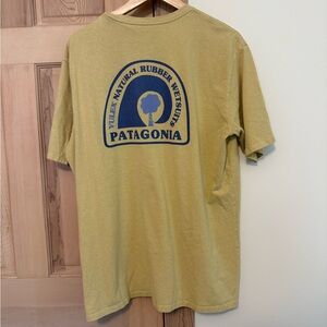 Patagonia Men's Short Sleeve Tee in Olive Green